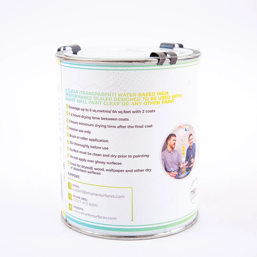 Clear primer paint back