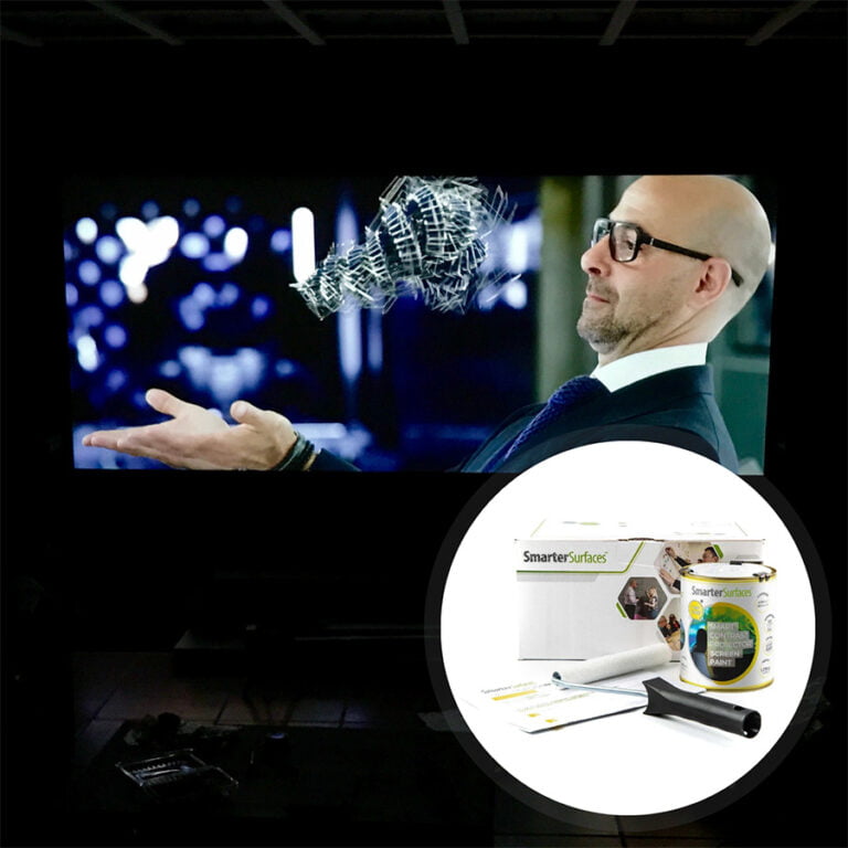 Ultra High Contrast Projector Screen Paint Free Shipping UAE