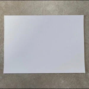 Whiteboard paint white sample