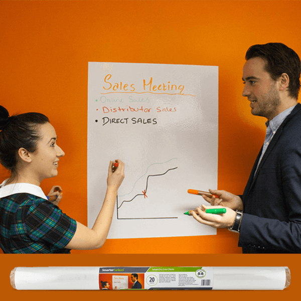 Smart Whiteboard Sheets - 20 Sheet Roll - Image 6