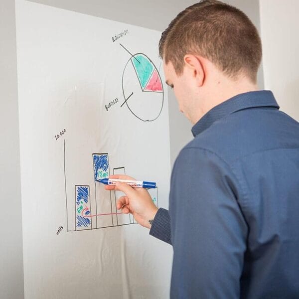 Smart Whiteboard Sheets - 20 Sheet Roll - Image 3